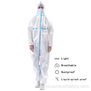 Ropa protectora desechable para uso médico